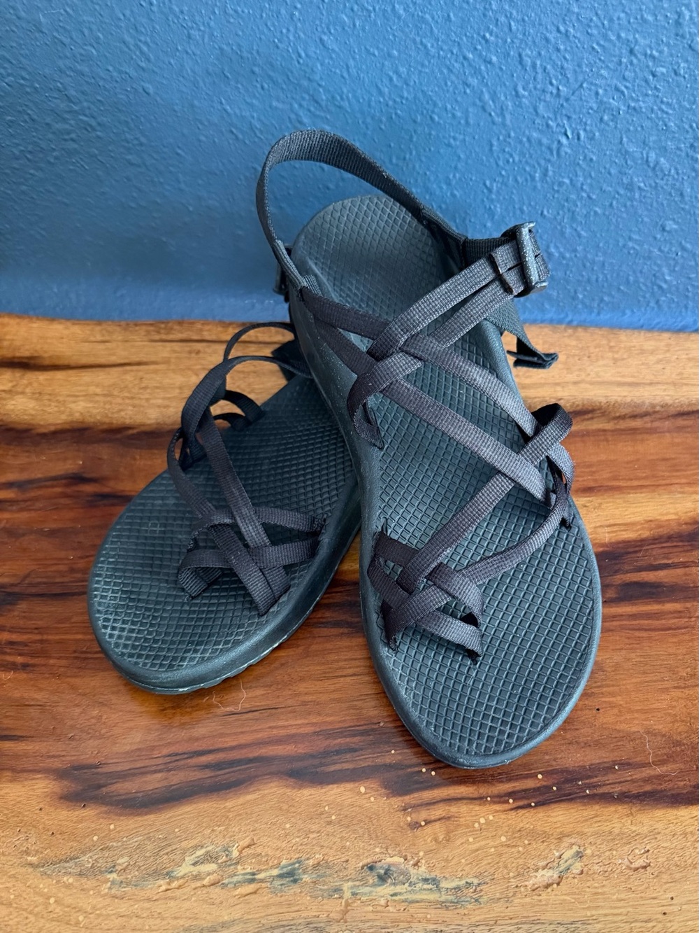 Chaco Black Sandal, women’s 10